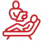 Red icon for addiction counseling in Lexington.