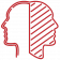 A red icon representing PTSD.