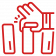 A red icon representing OCD. 